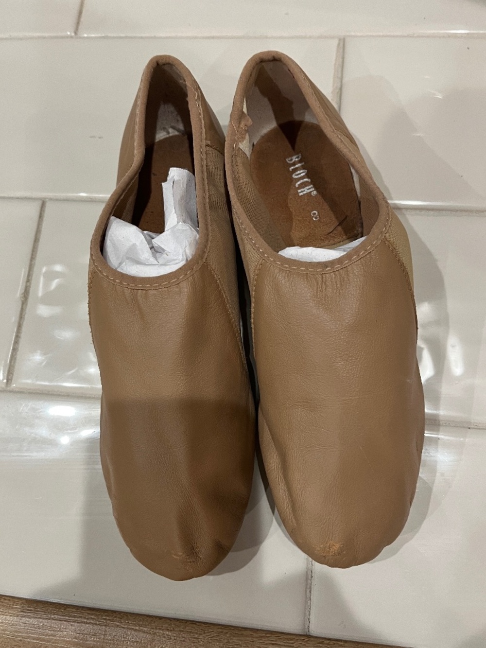 Bloch size 8 jazz shoes